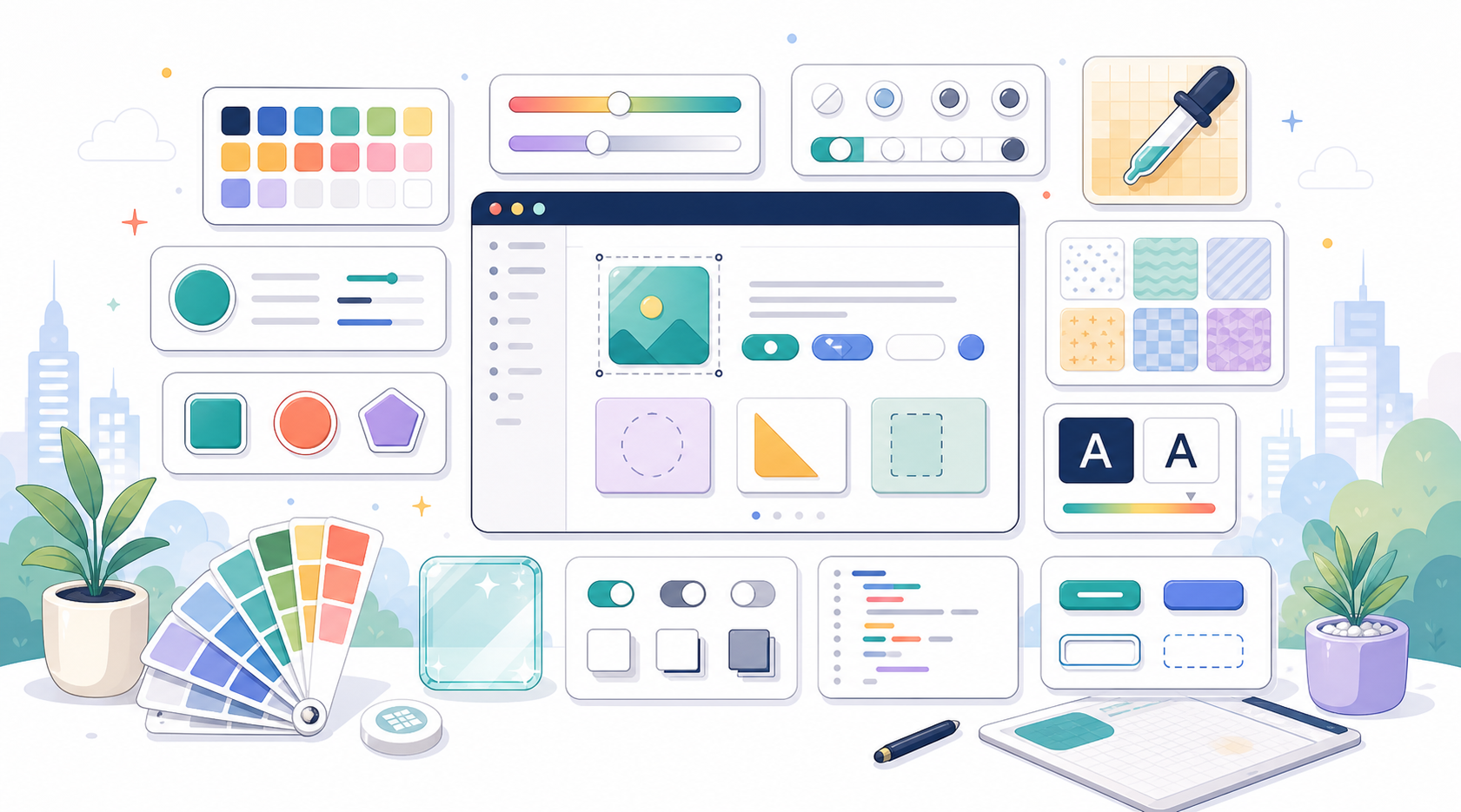 Design Bada 도구 사이트 웹툰 일러스트